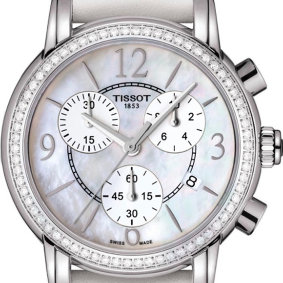 Tissot Accessories - Tissot women’s dressport synthetic leather watch 35mm
